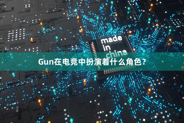 Gun在电竞中扮演着什么角色？