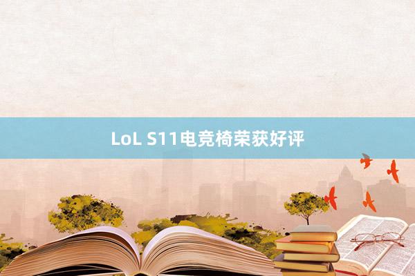 LoL S11电竞椅荣获好评